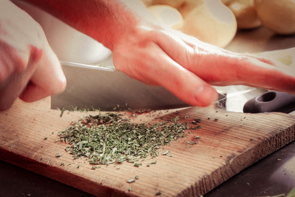 Sustainable cooking ingredients and fresh vegetables